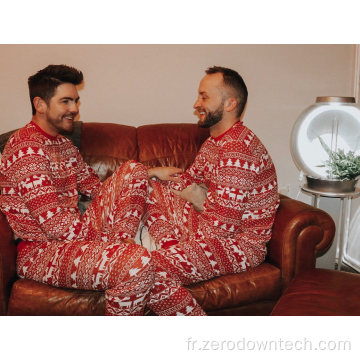 Canada et pyjama de Noël familial assorti pas cher